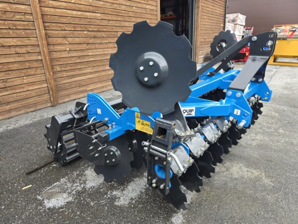 Skålharv U741, 3m m/mek dybderegulering, Ø510mm skåler, Ø500mm rørrulle, Mekanisk.