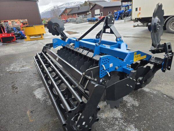 Skålharv U741, 3m m/mek dybderegulering, Ø510mm skåler, Ø500mm rørrulle, Mekanisk. - Bilde 5