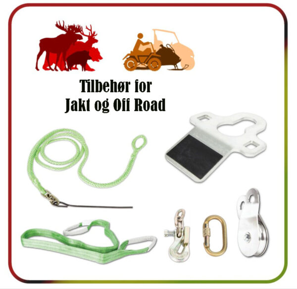Tilbehørspakke for jakt og offroad