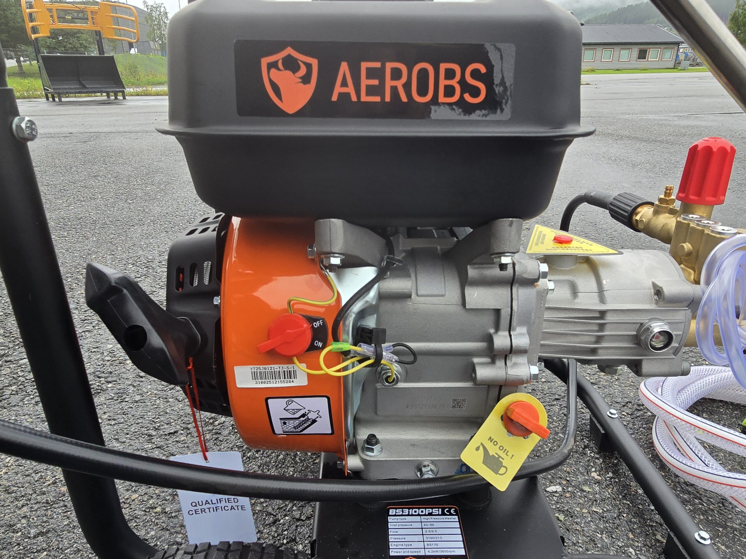 Aerobs BS3100PSI høytrykksvasker - Bilde 5